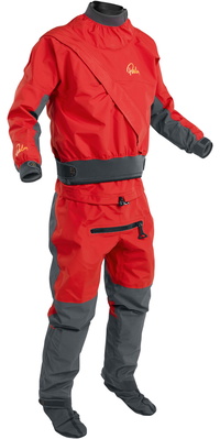 2025 Palm Mski Suchy Skafander Kajakowy Cascade Front Zip 11741 - Flame Red