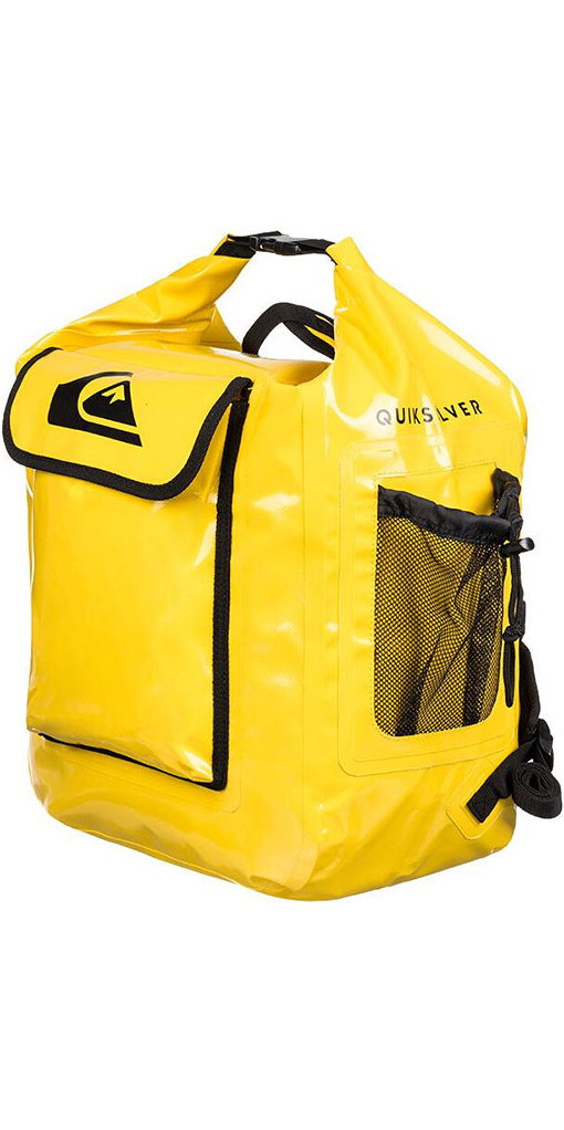Quiksilver Deluxe Wet Dry Bag / Back Pack Yellow EGLQSWBBKP
