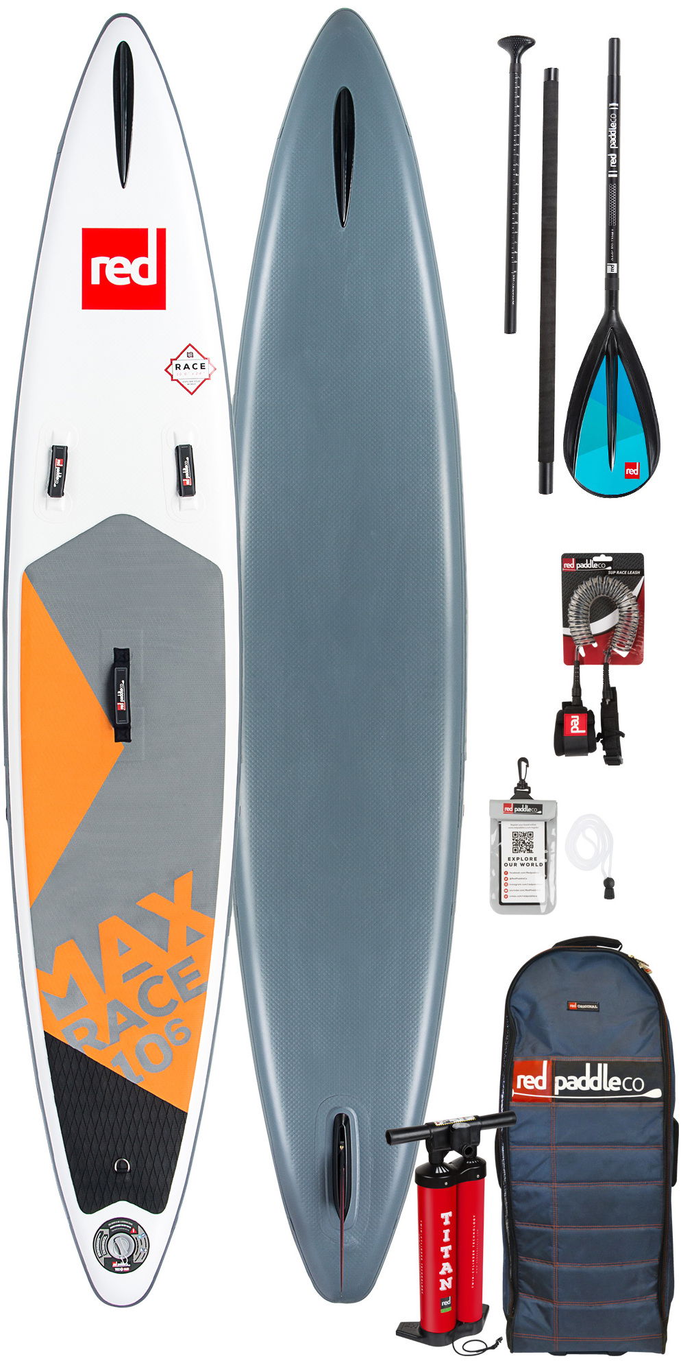 サーフィン・ボディボード red paddle co MAX RACE 10'6\" x 24\" Red Paddle Co MAX RACE 10'6