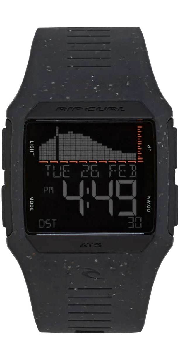 2020 Rip Curl Rifles Tide Bottle Buckle Watch A1174 - Asphalt