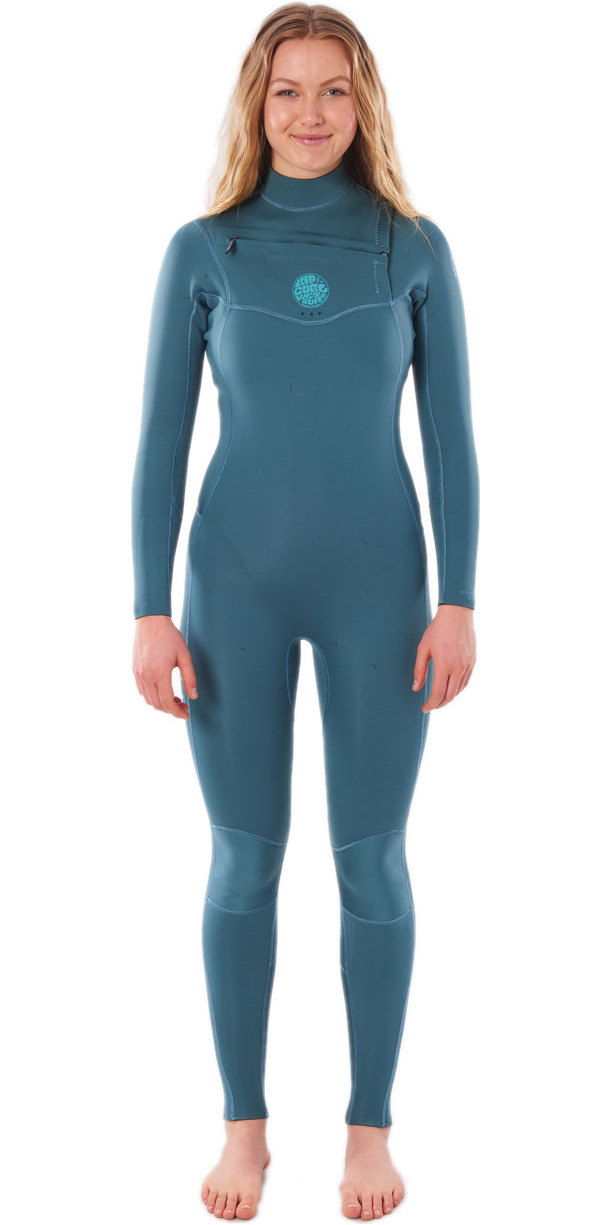Rip Curl Womens Dawn Patrol Performance 3/2mm Chest Zip Wetsuit