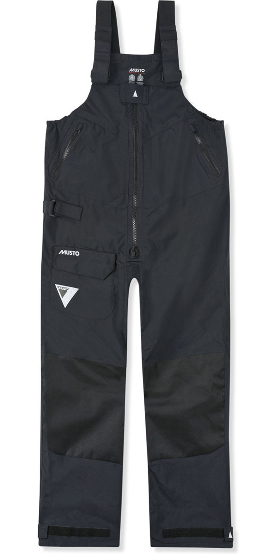 Musto BR2 Offshore Trousers in Black Waterproof Breathable and Durable Design for Yachting and Sailing Mens