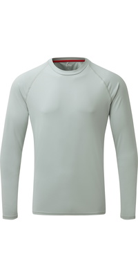 2026 Gill Mens Long Sleeve UV Tec Tee Grey UV011