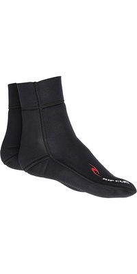 2026 Rip Curl Curl 1.5mm Neopreen Vinsokken Zwart WBO7FM