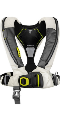 2026 Spinlock Kamizelka Ratunkowa Deckvest 6D 170N Z Systemem HRS DWLJH6D - White
