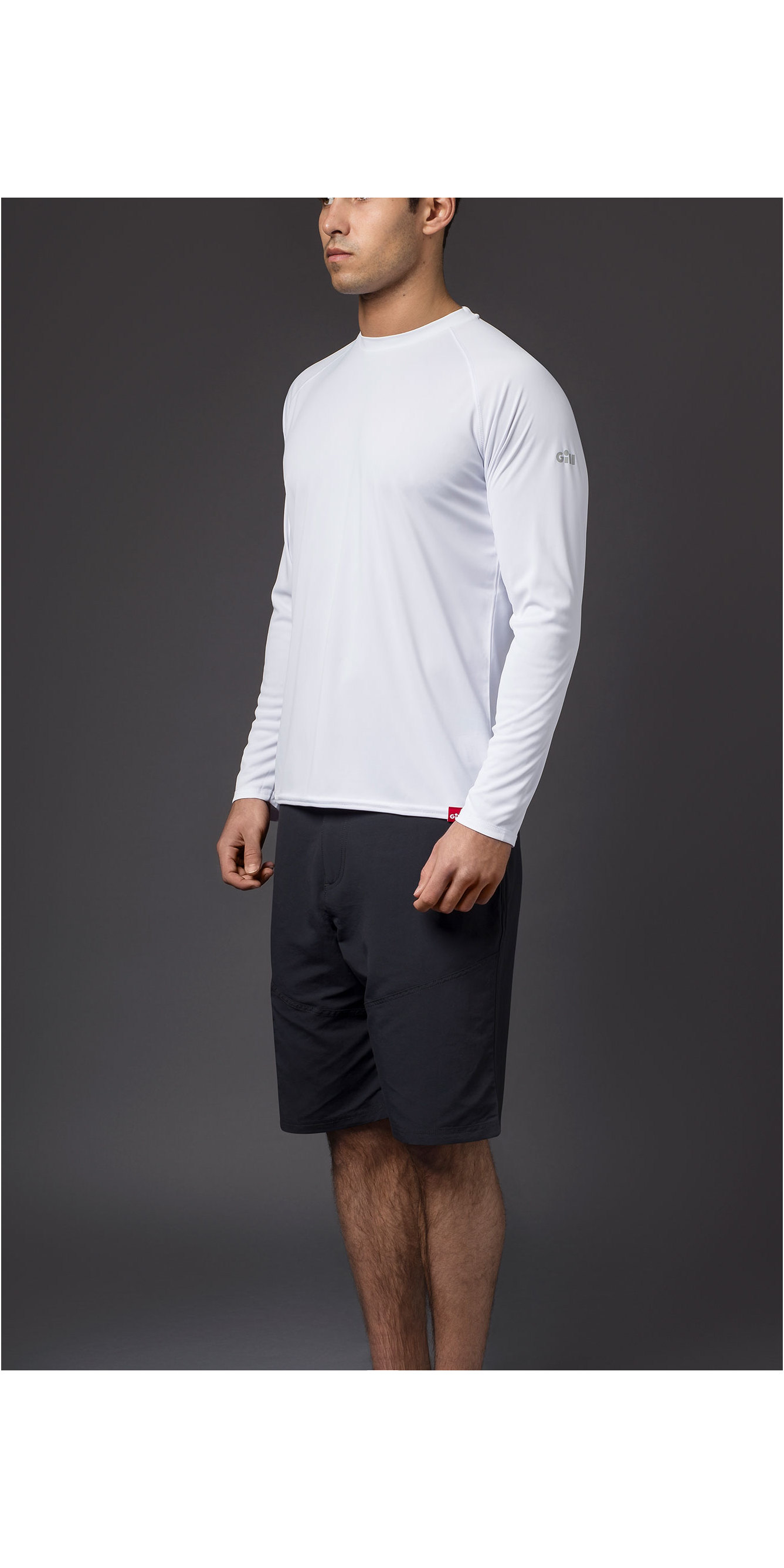 2021 Gill Mens Long Sleeve UV Tec Tee 