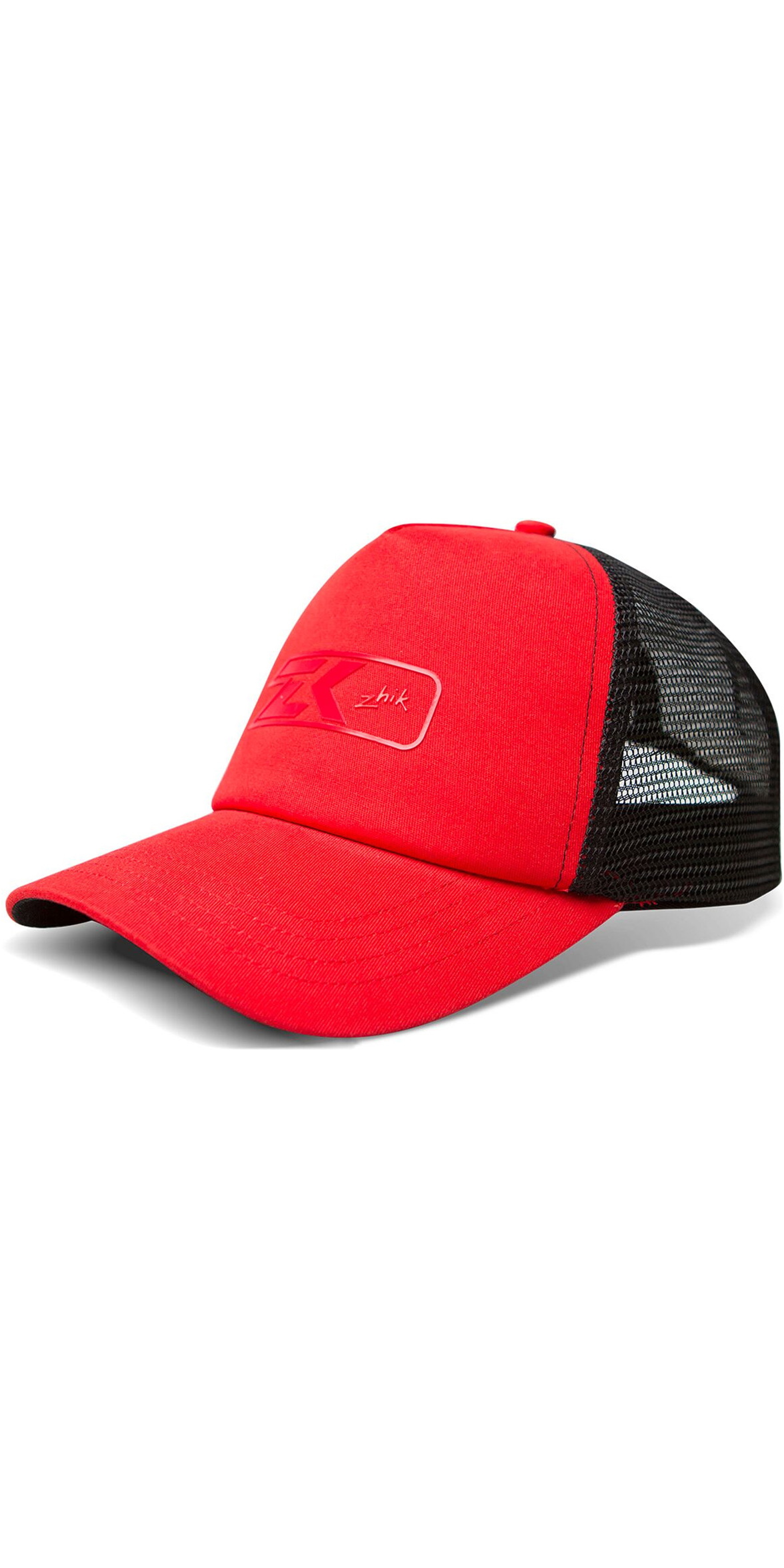 2026 Zhik Trucker Cap Flame Red HAT0305 - VSR0400 - Sailing