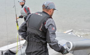 Man in a drysuit