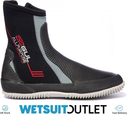 gul all purpose 5mm neoprene zipped boots