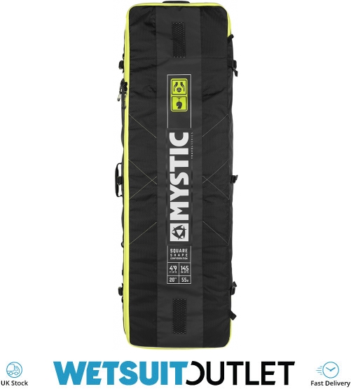 Mystic Boardbag Elevate Lightweight Square 900-Black 2021 