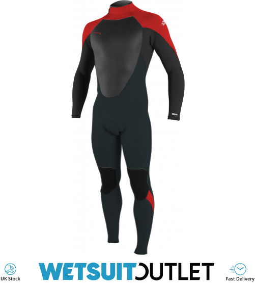 O'Neill Youth Psycho 3mm Wetsuit Hood 2019 Red 