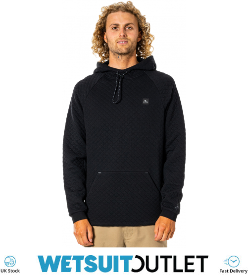 2024 Quiksilver Hombre Sudadera Surf The Earth EQYFT04833 - Negro - Moda -  Para