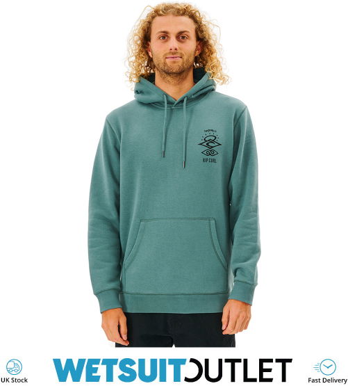 2022 Rip Curl Mens Search Icon Hoodie CFEGL9 - Blue Stone