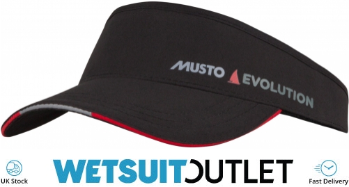 Black Musto Evolution Race Visor 80050 