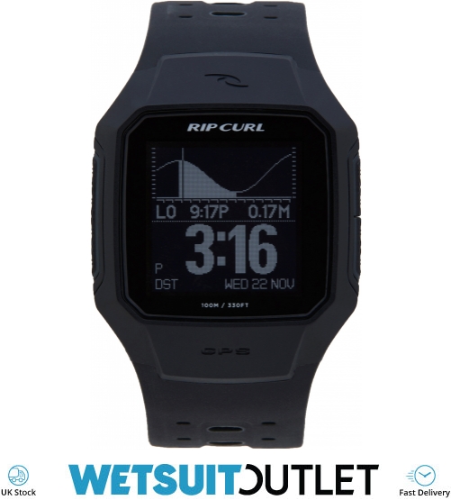 2023 Rip Curl Search Series 2 Smart Surf Watch Black A1144 - Outlet
