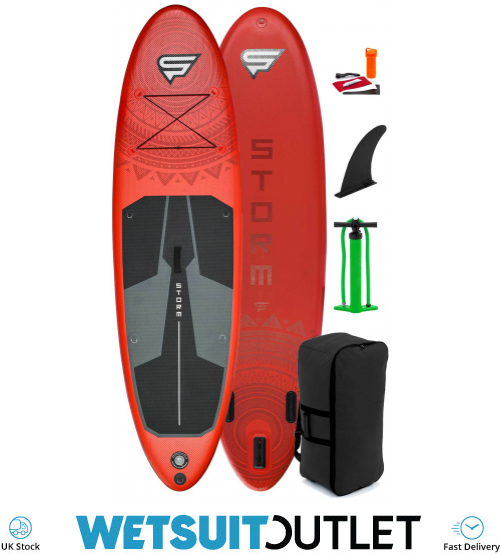 2021 Storm Freeride 10'4 Inflatable Paddle Board Package - Bag | Watersports Outlet
