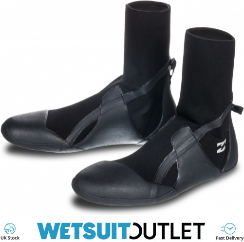 Black 2020 O'Neill Mutant 3mm Split Toe Boots 4793 Graphite 