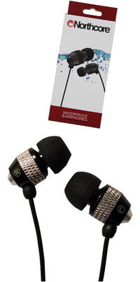 2024 Northcore 'onda Sonora' Auricolari Impermeabili Noco181b Nero