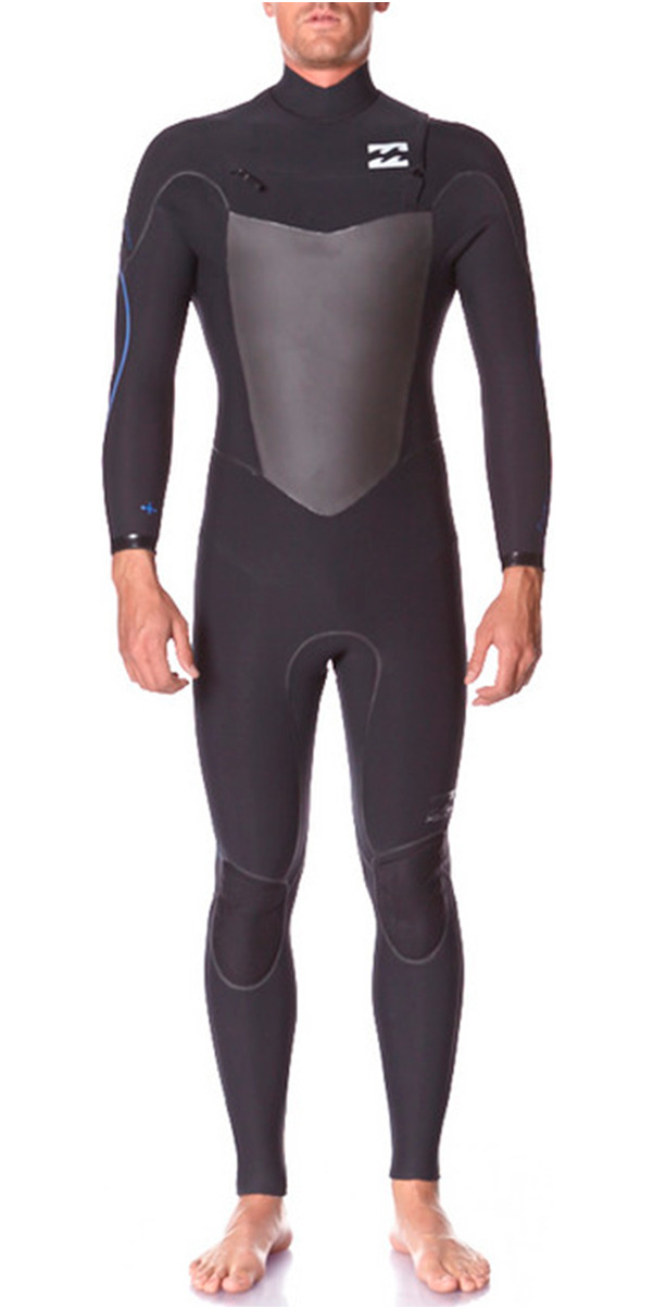 Billabong Xero Furnace 5/4mm Chest Zip Wetsuit Black/Ocean