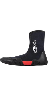 2026 GUL 5mm Power Round Toe Easy-Zip Neoprenstiefel BO1306-B8 - Black