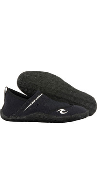 2024 Rip Curl Reefwalker 1.5mm Wetsuit Shoes WBO1AM - Black