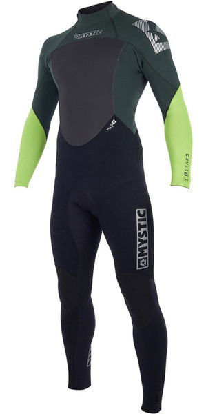 2019 Mystic Star 3/2mm GBS Back Zip Wetsuit Teal 180020
