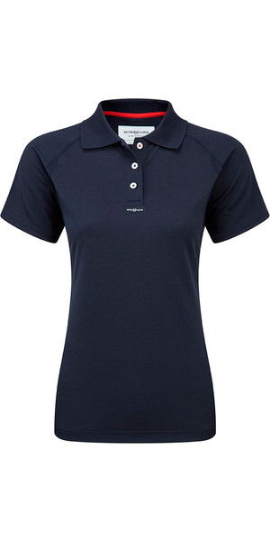 2018 Henri Lloyd Womens Fast Dry Polo T-Shirt in MARINE Y30279