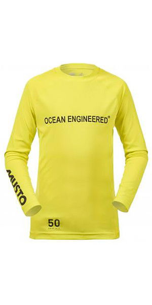 Musto Junior Insignia Dinghy a maniche lunghe T-shirt Sulphur Spring KS007J0