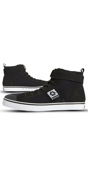 2018 Mystic Néoprène Sneaker Waterwear Haut Haut Baskets Noir 140265