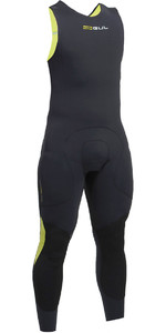 2019 Gul Code Zero 3mm Long John Wetsuit BLACK CZ4207-B2