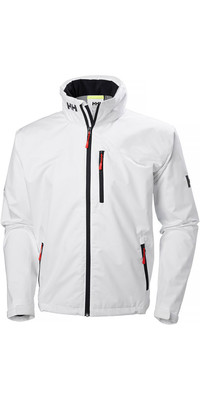 2023 Helly Hansen Crew Hooded Jacket White 33875
