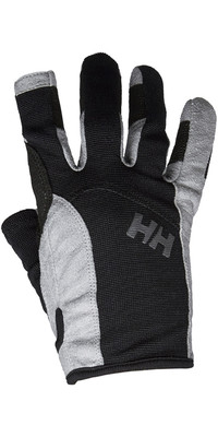 2023 Helly Hansen Long Finger Sailing Gloves Black 67771