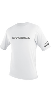 2023 O'neill Basic Skins Kurzarm-T-Shirt 3402 - Weiß