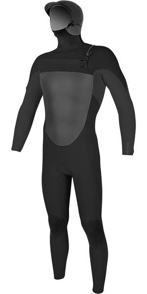 Muta zip corazzata con cappuccio O'Neill O'riginal 6/5 / 4mm NERO / GRAFITE 4973