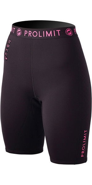 Pantaloncini in neoprene da donna SUP Prolimit donna nero / rosa 54485
