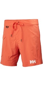 2018 Helly Hansen HP Shore Trunk pantalones cortos de natación Paprika 53015