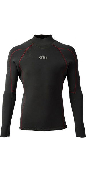 2019 Gill Race Firecell Langarm Neopren Top GRAPHITE / GRAU RS17