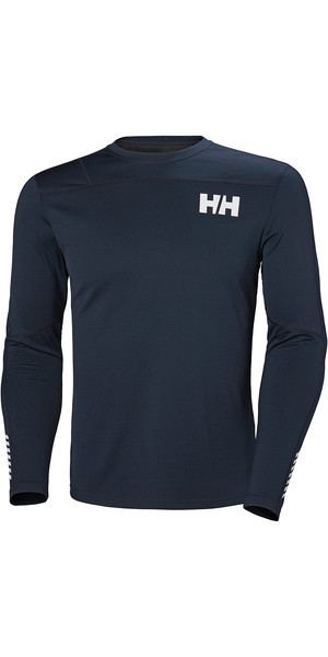 2019 Helly Hansen HH Lifa Active Light LS Baselayer Navy 49331