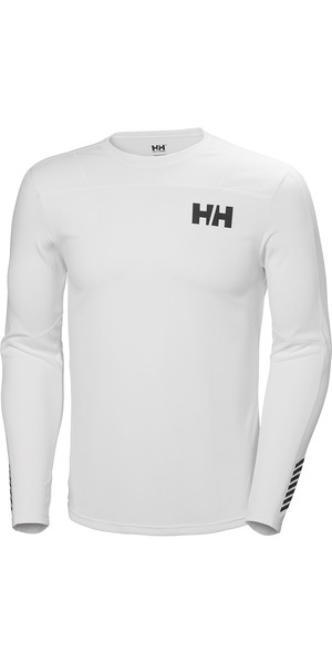 2019 Helly Hansen HH Lifa Active LS couche inférieure blanche 49331