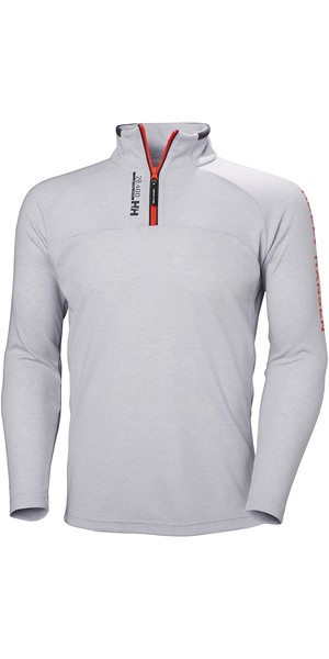 2019 Helly Hansen HP 1/2 Zip Pullover Gris Brouillard Mélange 54213