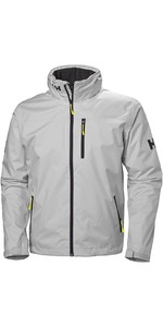 2019 Helly Hansen Midzwellenjas met capuchon, grijs Fog 33874