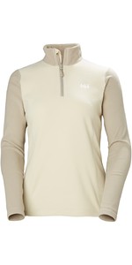 2019 Helly Hansen Womens Daybreaker 1/2 Zip Fleece Castle Wall 50845
