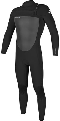 2023 O'Neill Hombres Epic 5/4mm Chest Zip Gbs Neopreno 5370 - Black
