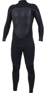 2022 O'Neill Mens Psycho Tech+ 4/3mm Back Zip Wetsuit 5335 - Black