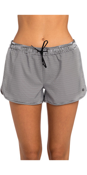 Short de surf 3 "Rips Rip Curl femmes, Surf Essentials, noir / blanc GBODN1