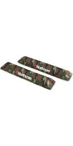 2021 Northcore 48cm Roof Rack Pads NOCO21CB - Camouflage