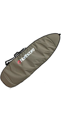 2023 Northcore Luftgekühlte 6'0 "Shortboard Surfboard Tag / Reisetasche Noco23a - Olive