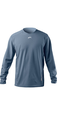 2023 Zhik Mens XWR Water Repellent Long Sleeve T-Shirt ATE0093 - Grey