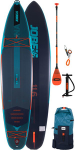 2021 Jobe Duna 11'6 Inflatable SUP Package - Board, Paddle, Bag, Pump & Leash 486421004