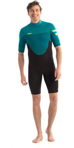 2021 Jobe Mens Perth 3/2mm Shorty Wetsuit 303621009 - Teal